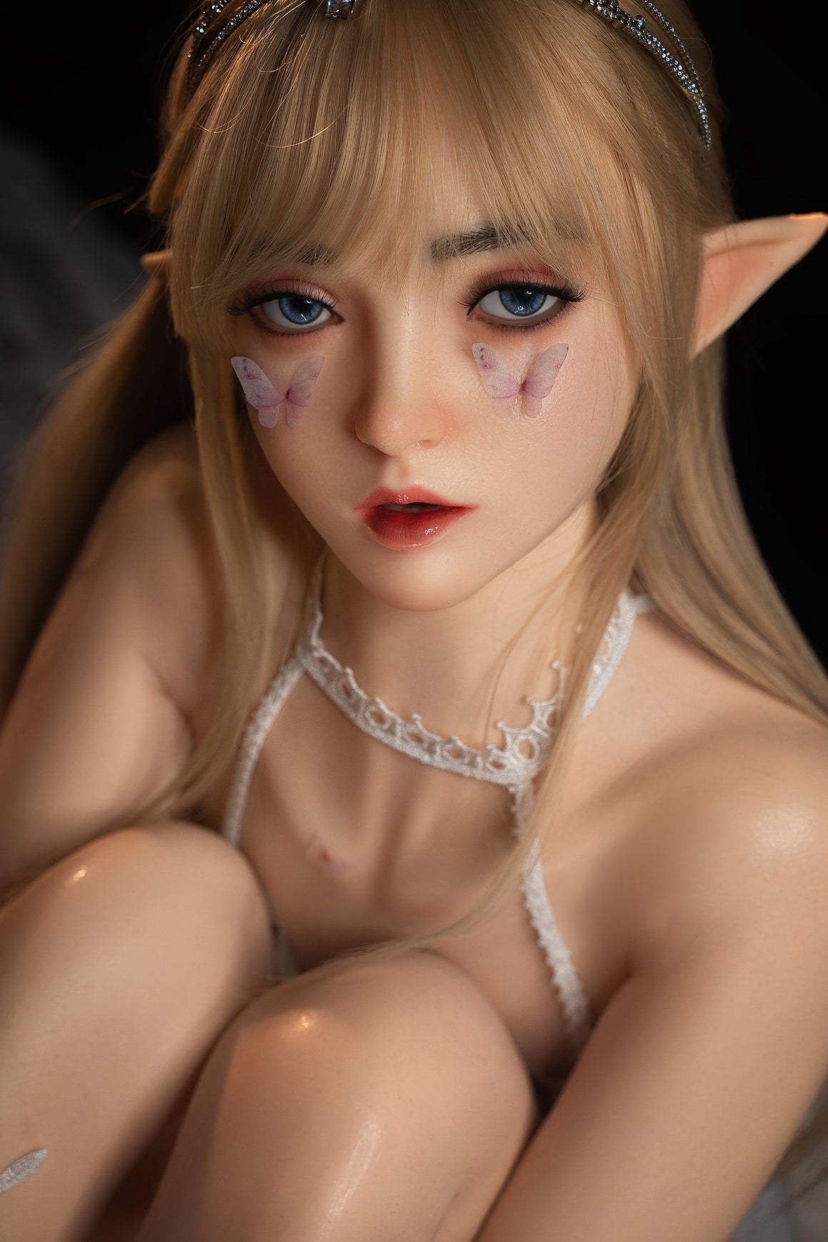 US In Stock - 150cm/4ft11 A-cup Cute Silicone Sex Doll – #M8 SY