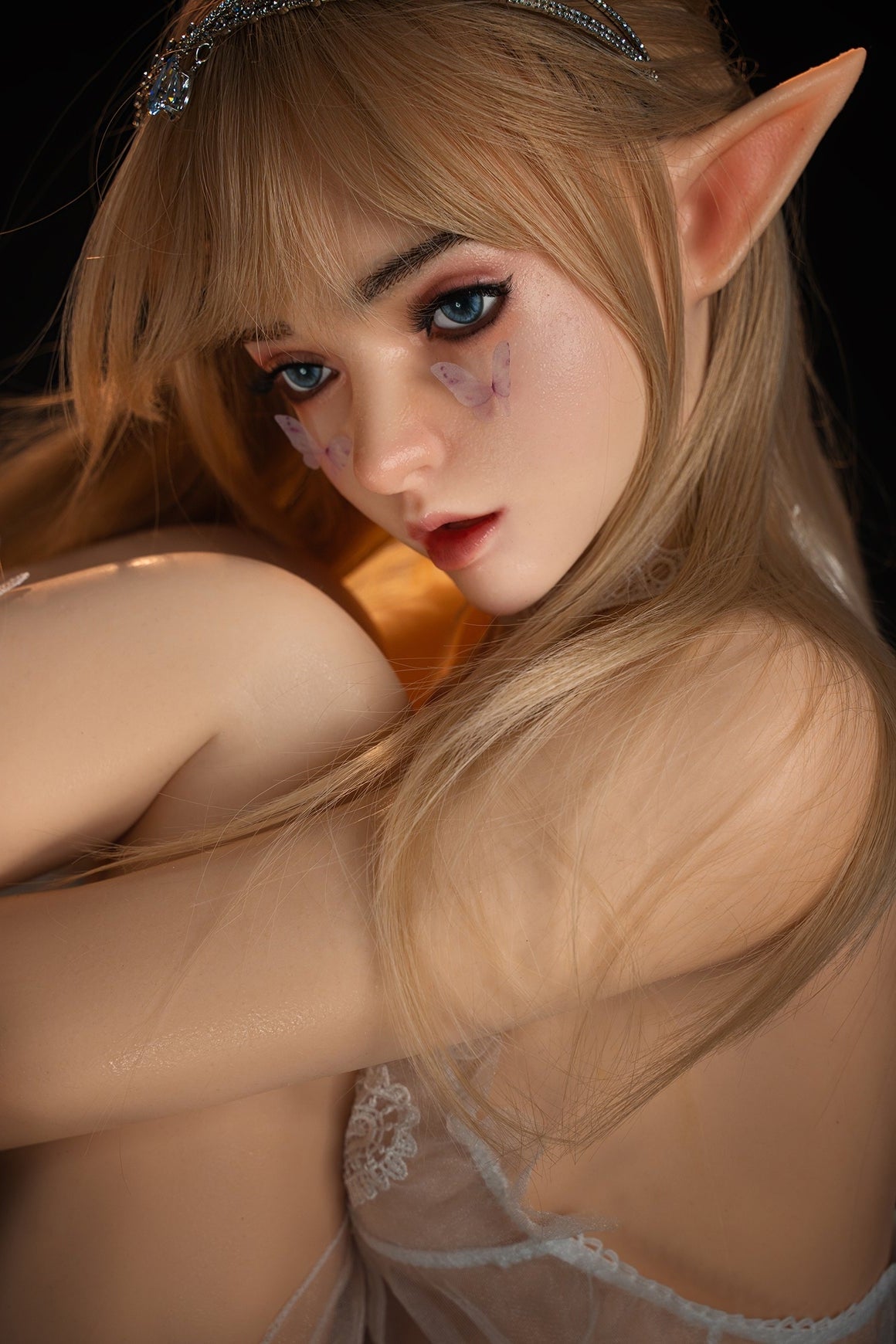 150cm/4ft11 A-cup Cute Silicone Sex Doll – #M8 SY