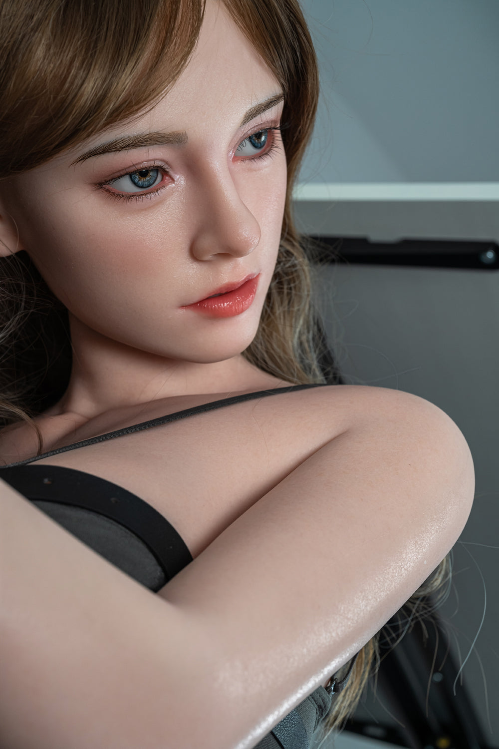 EU In Stock - 170cm/5ft7 D-cup ROS Silicone Head Blonde Sex Doll - M12 Torso JX