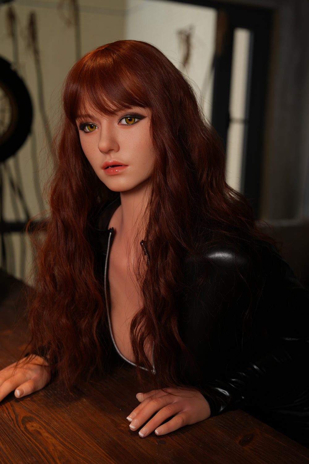 165cm/5ft5 D-cup Silicone ROS Head Sex Doll – Natalia Starpery