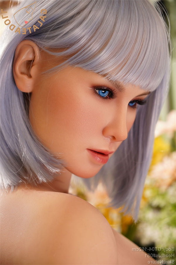 162cm/5ft4 E-cup Real Skin Texture Silicone Milf Sex Doll – JS051 Galatea