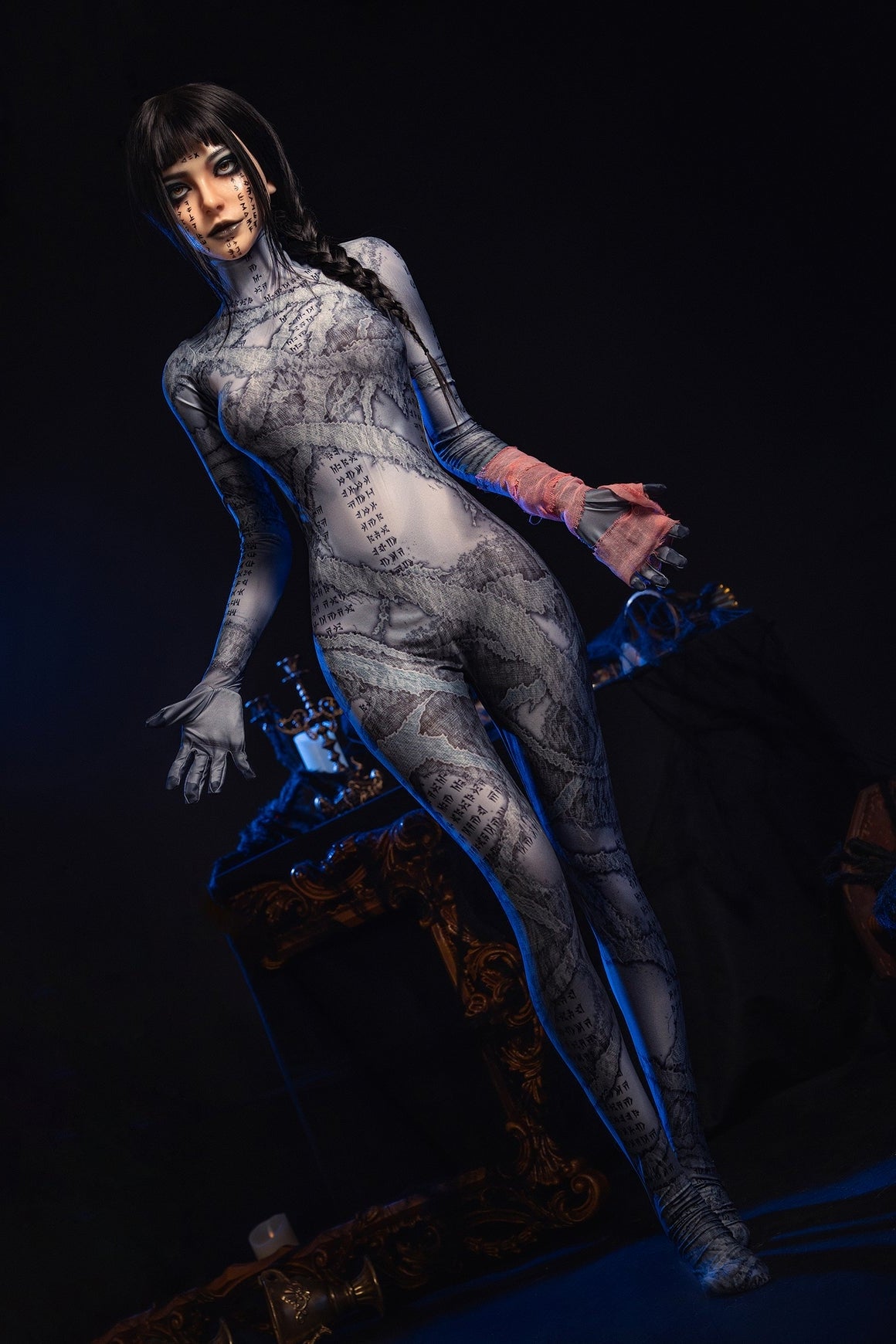 166cm/5ft5 C-cup Medium Breast Silicone Head Sex Doll M7-1 SY