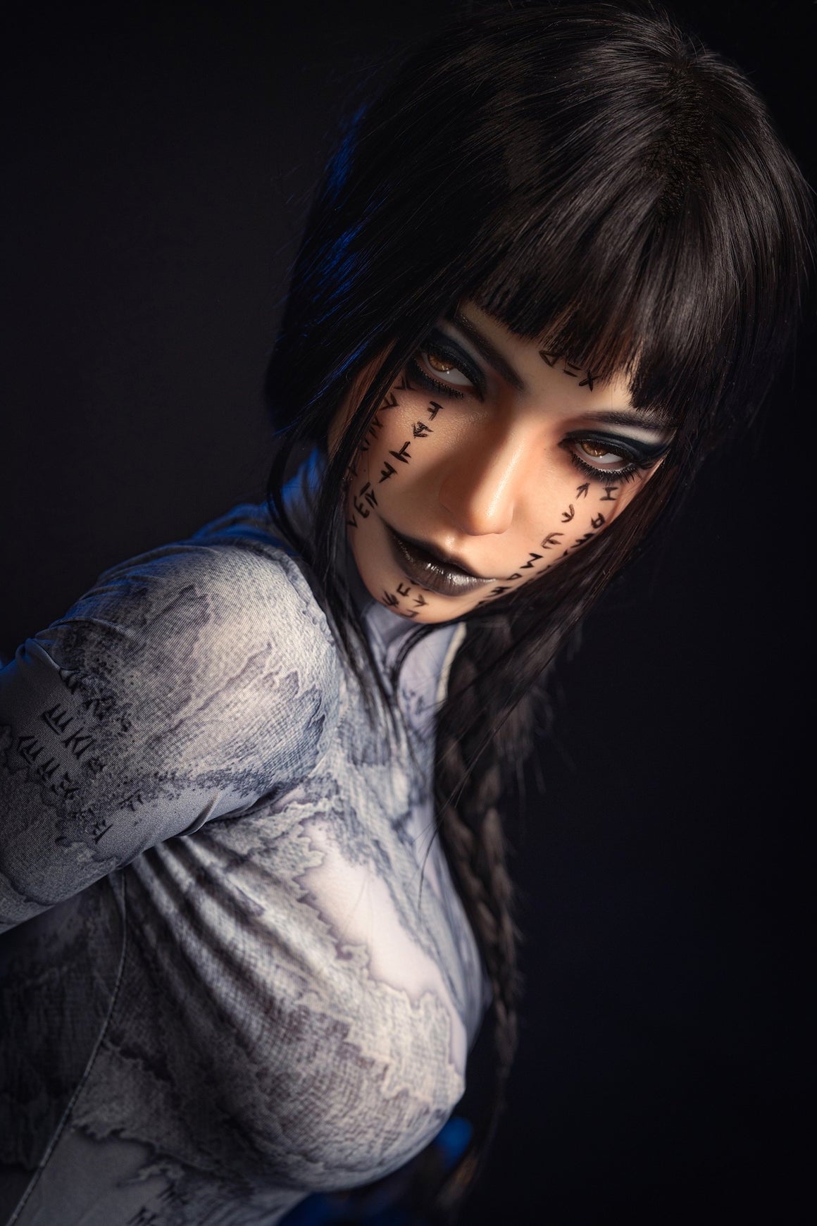 166cm/5ft5 C-cup Medium Breast Silicone Head Sex Doll M7-1 SY