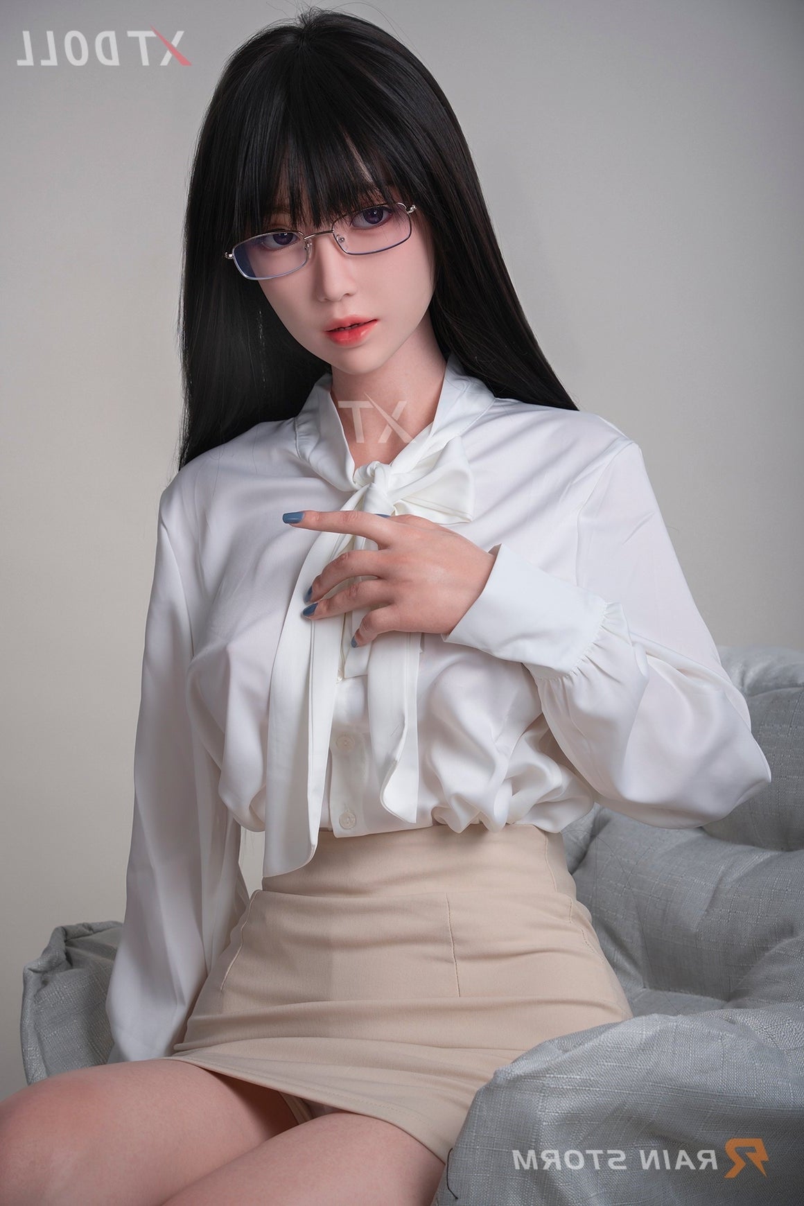 164cm/5ft5 C-cup Japanese Full Silicone Sex Doll - Rosaire XT