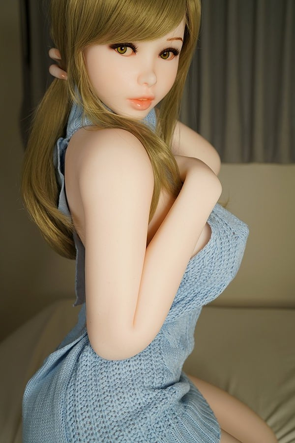 150cm/4ft11 Huge Breast|Tits J-cup Full Silicone Sex Doll - Ariel Piper