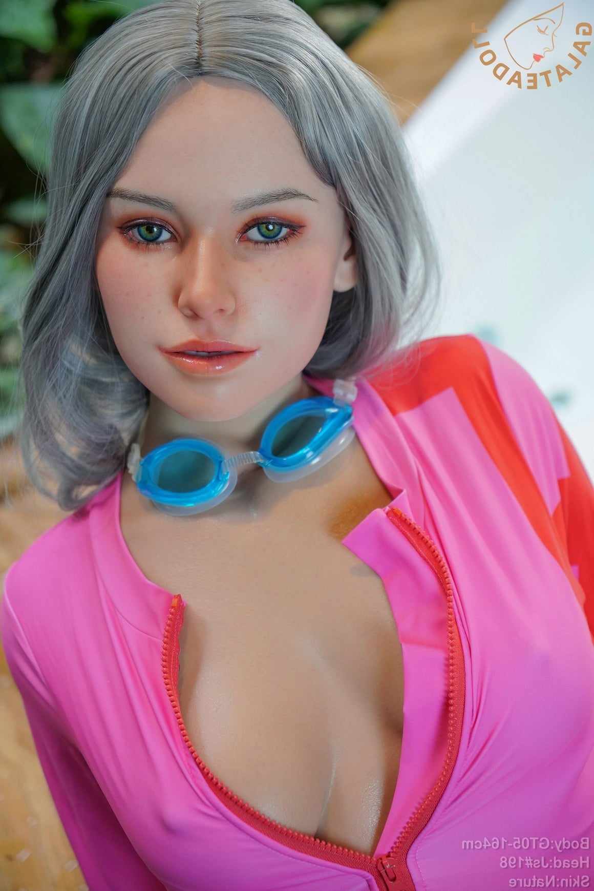 164cm/5ft5 D-Cup Real Skin Texture Silicone Sex Doll GT05 – JS198 Natu Torso Galatea