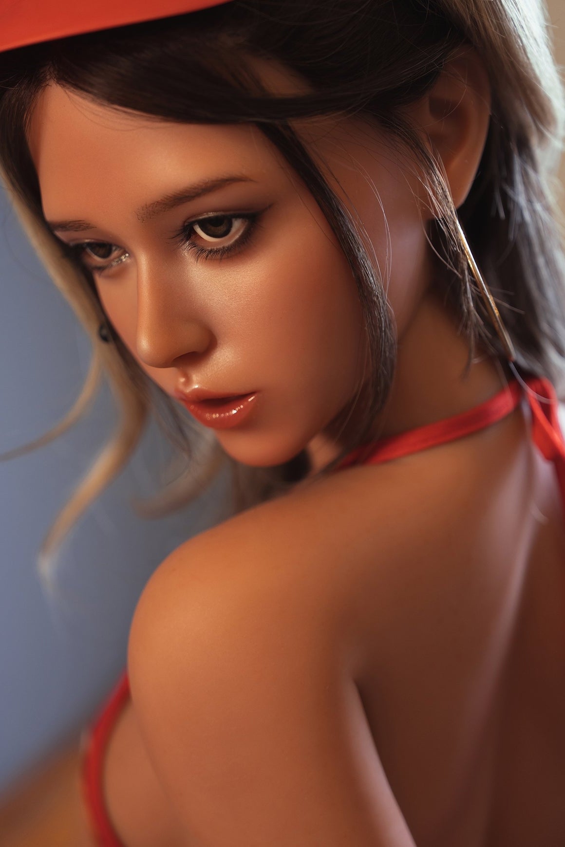 148cm/4ft9 C-cup Suntan Silicone Head Sex Doll – #M19 SY