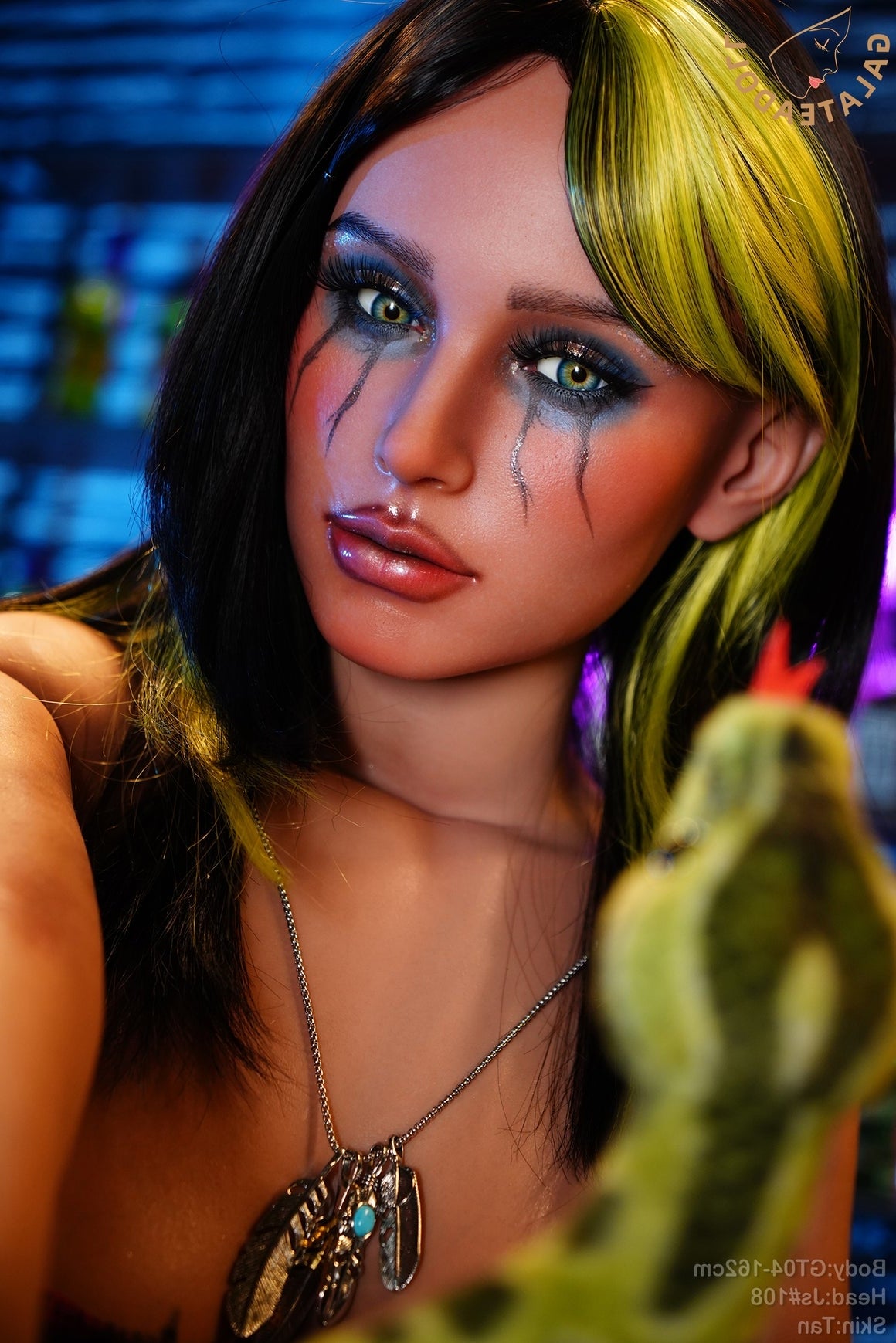 162cm 5ft4 E Cup Real Skin Texture Silicone Halloween Sex Doll Gt04 Js108 Tan - E-cup Torso Galatea