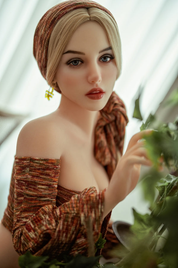 152cm/5ft C-cup Blonde Silicone Head Sex Doll – #319 SY