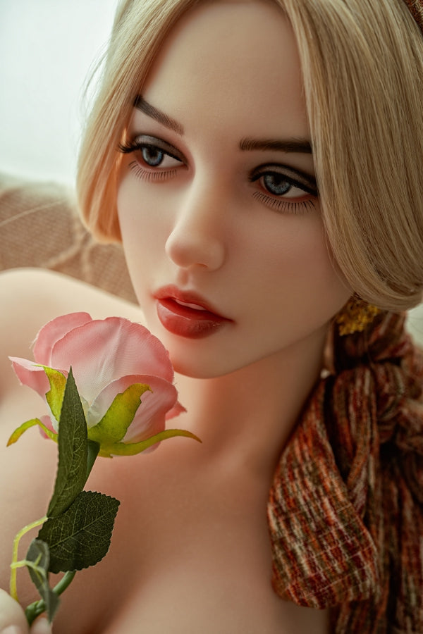 152cm/5ft C-cup Blonde Silicone Head Sex Doll – #319 SY