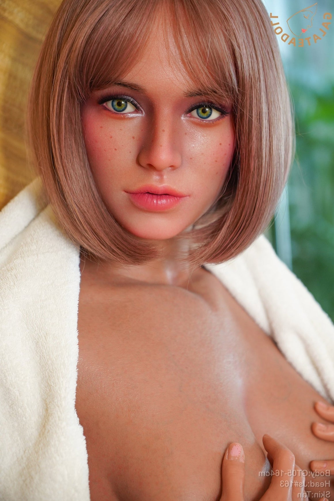 164cm/5ft5 D-Cup Real Skin Texture Silicone Sex Doll GT05 – JS163 Natu Torso Galatea