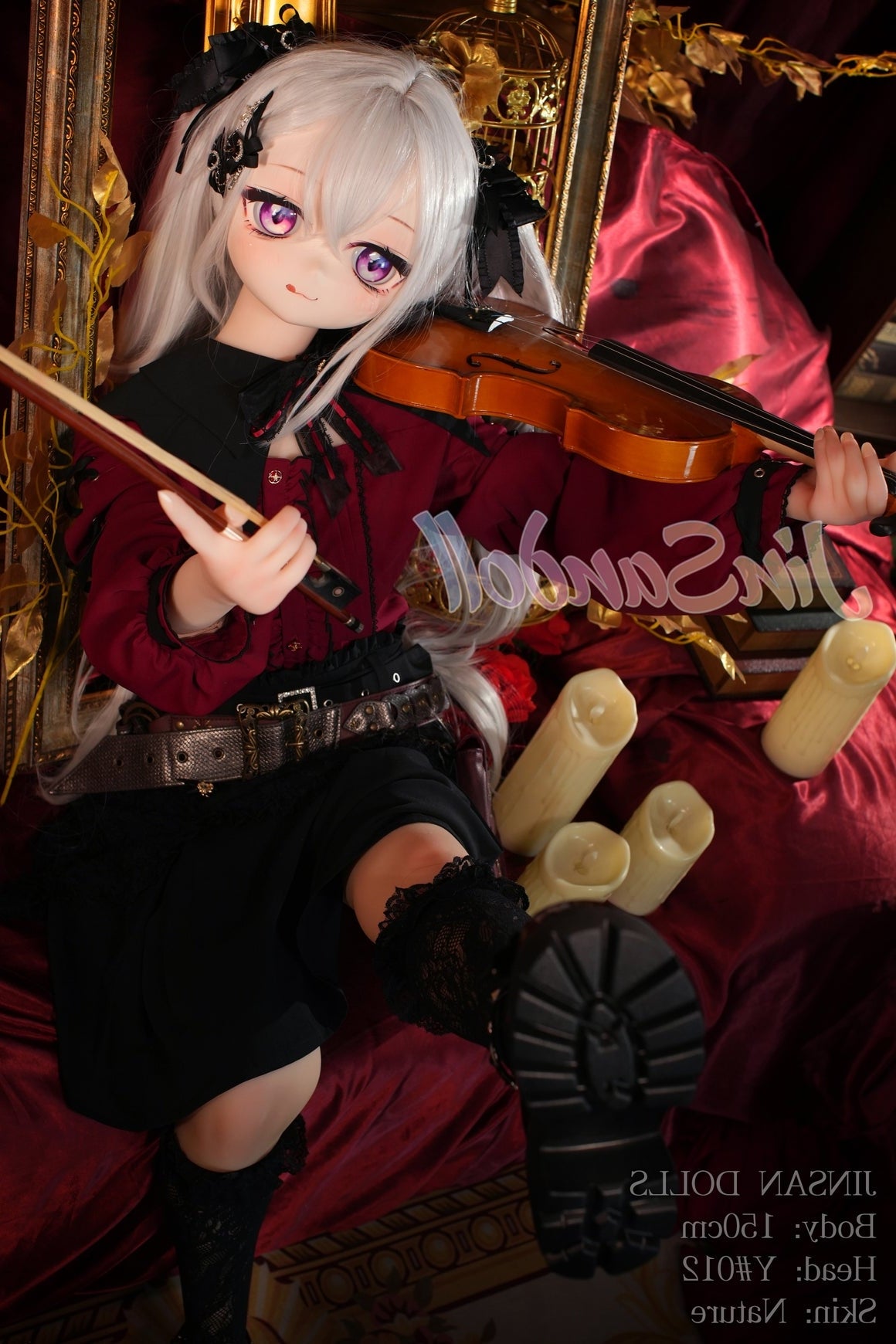 150cm/4ft11 A-cup Anime TPE Sex Doll with #Y012 Head WM