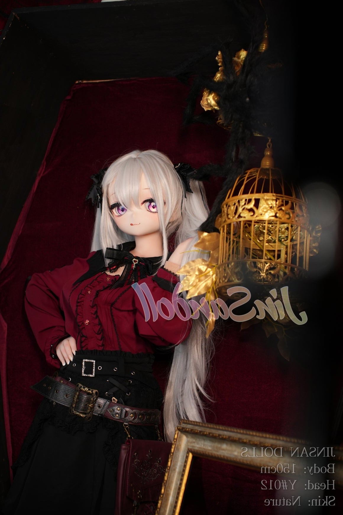 150cm/4ft11 A-cup Anime TPE Sex Doll with #Y012 Head WM