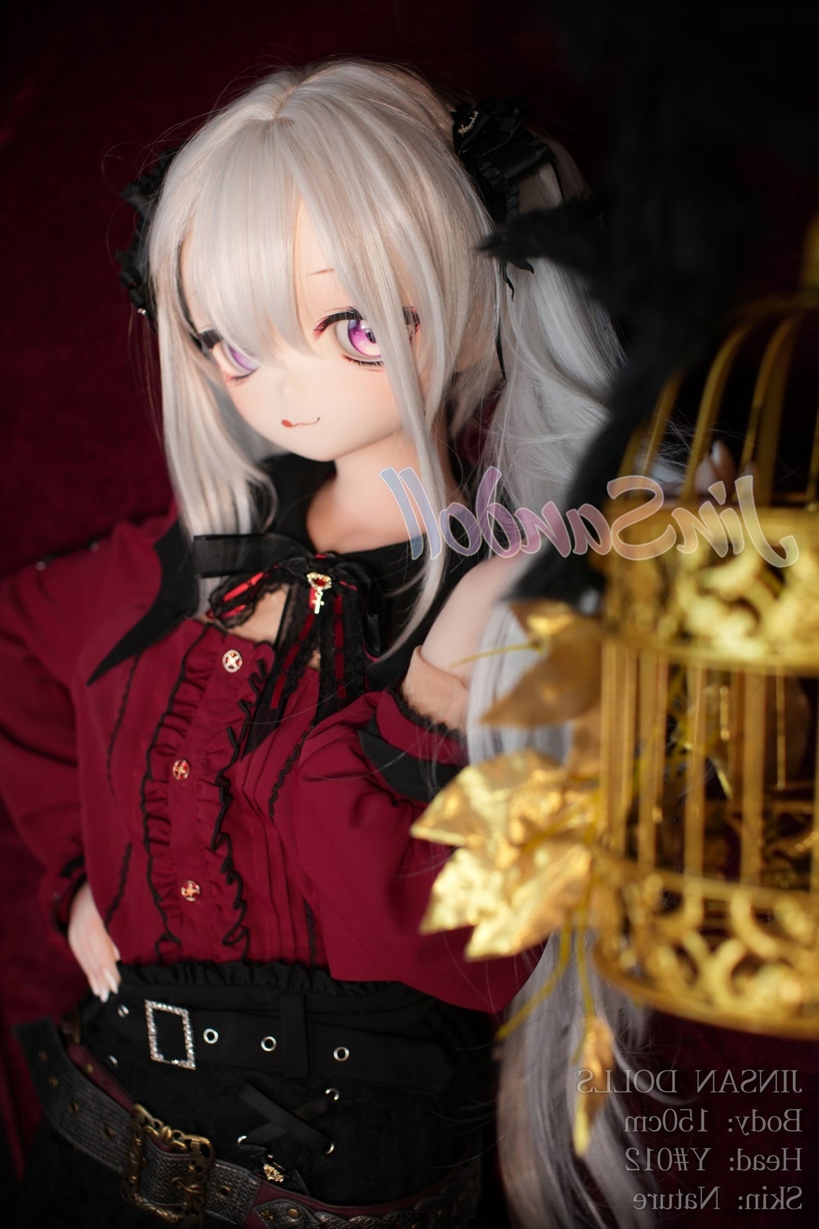 150cm/4ft11 A-cup Anime TPE Sex Doll with #Y012 Head WM