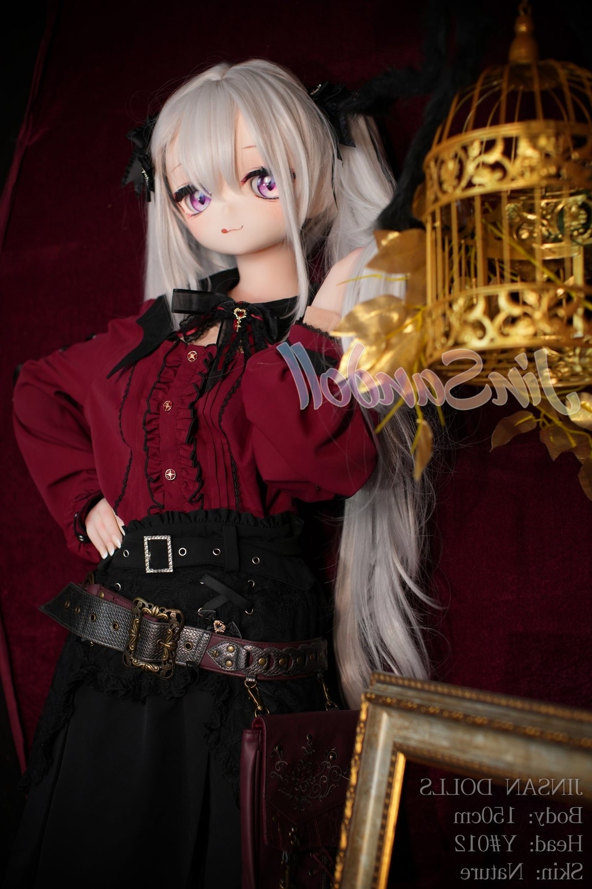 150cm/4ft11 A-cup Anime TPE Sex Doll with #Y012 Head WM