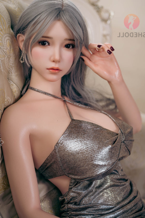 163cm/5ft4 H-cup Silicone Head Sex Doll - Chuyue SHEDOLL