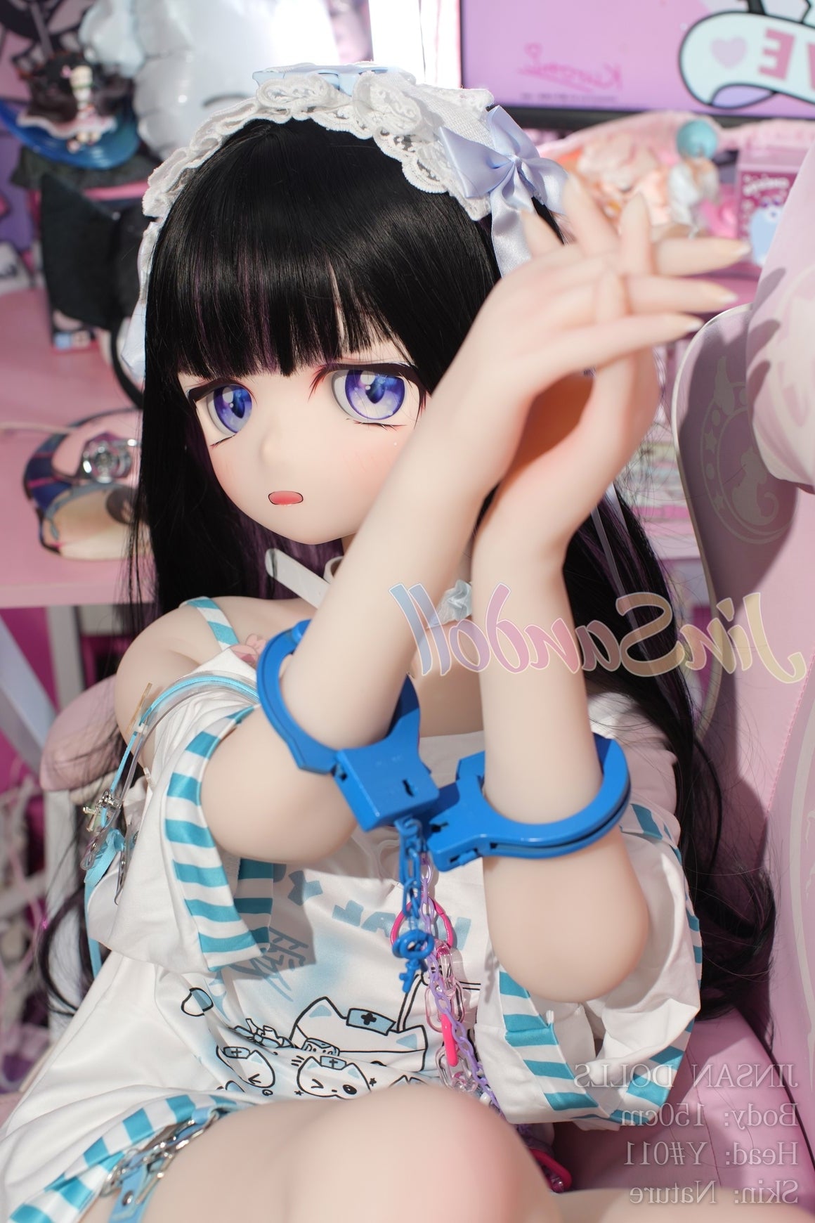 150cm/4ft11 A-cup Anime TPE Sex Doll with #Y011 Head WM