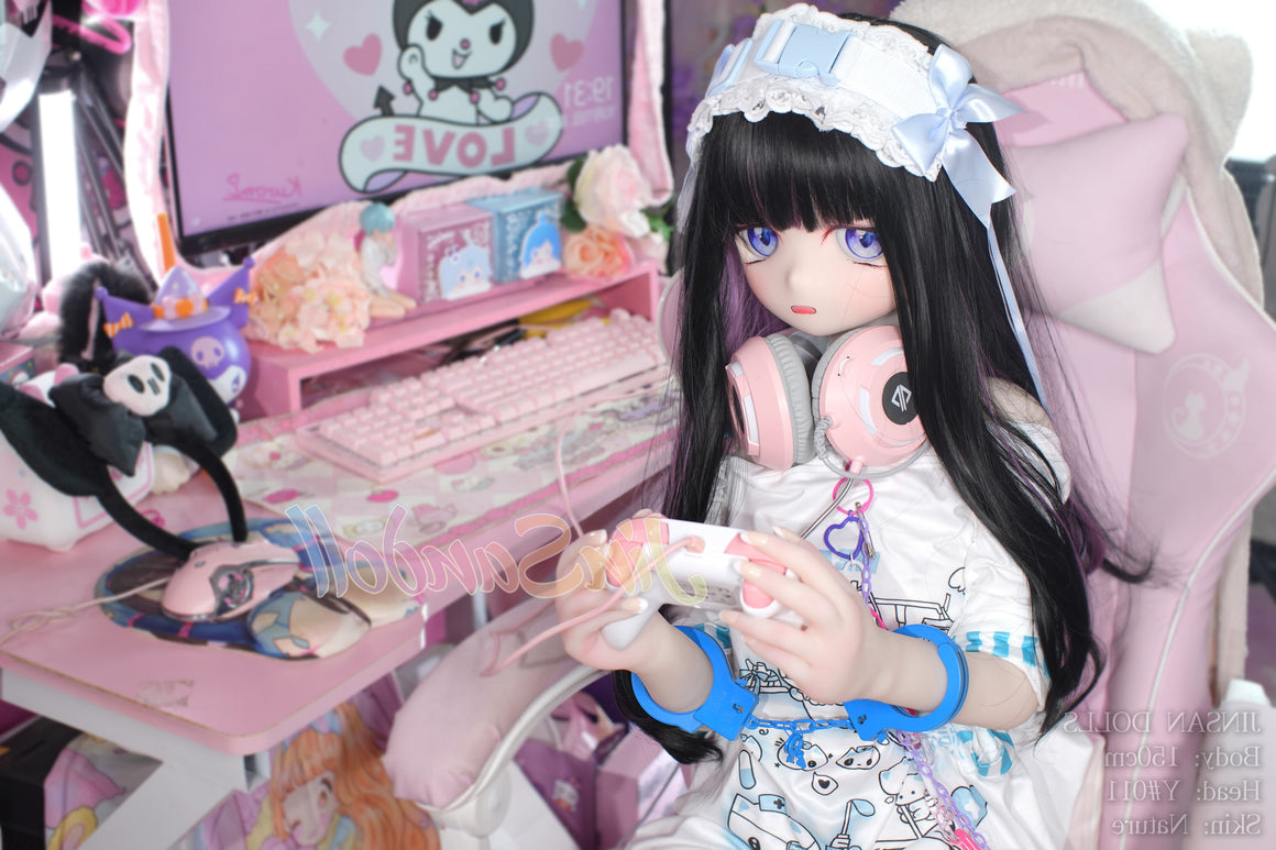 150cm/4ft11 A-cup Anime TPE Sex Doll with #Y011 Head WM