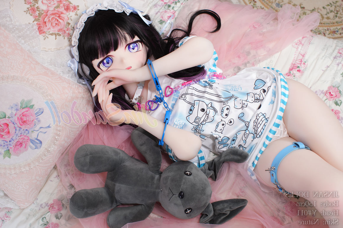 150cm/4ft11 A-cup Anime TPE Sex Doll with #Y011 Head WM