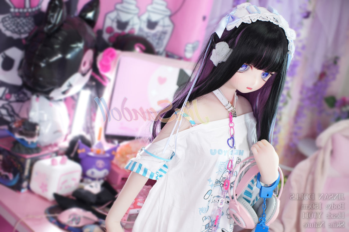 150cm/4ft11 A-cup Anime TPE Sex Doll with #Y011 Head WM