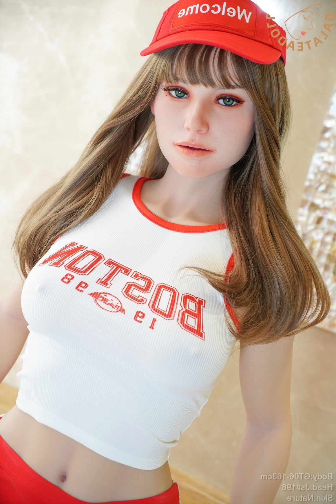 163cm/5ft4 E-cup Real Skin Texture Full Silicone Sex Doll GT06 – JS198 Torso Galatea