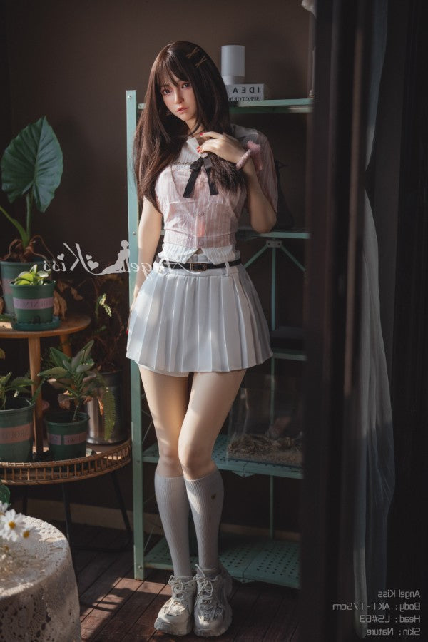 175cm/5ft9 D-cup Silicone Japanese Cute Sex Doll – LS#63 Angelkiss