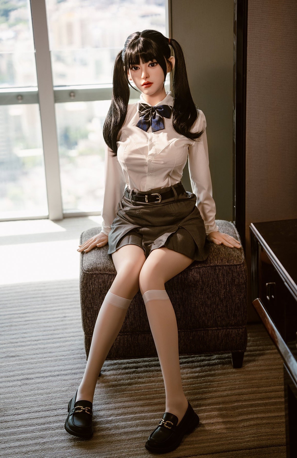 160cm/5ft3 C-cup Cute Silicone Head Sex Doll – #290 SY