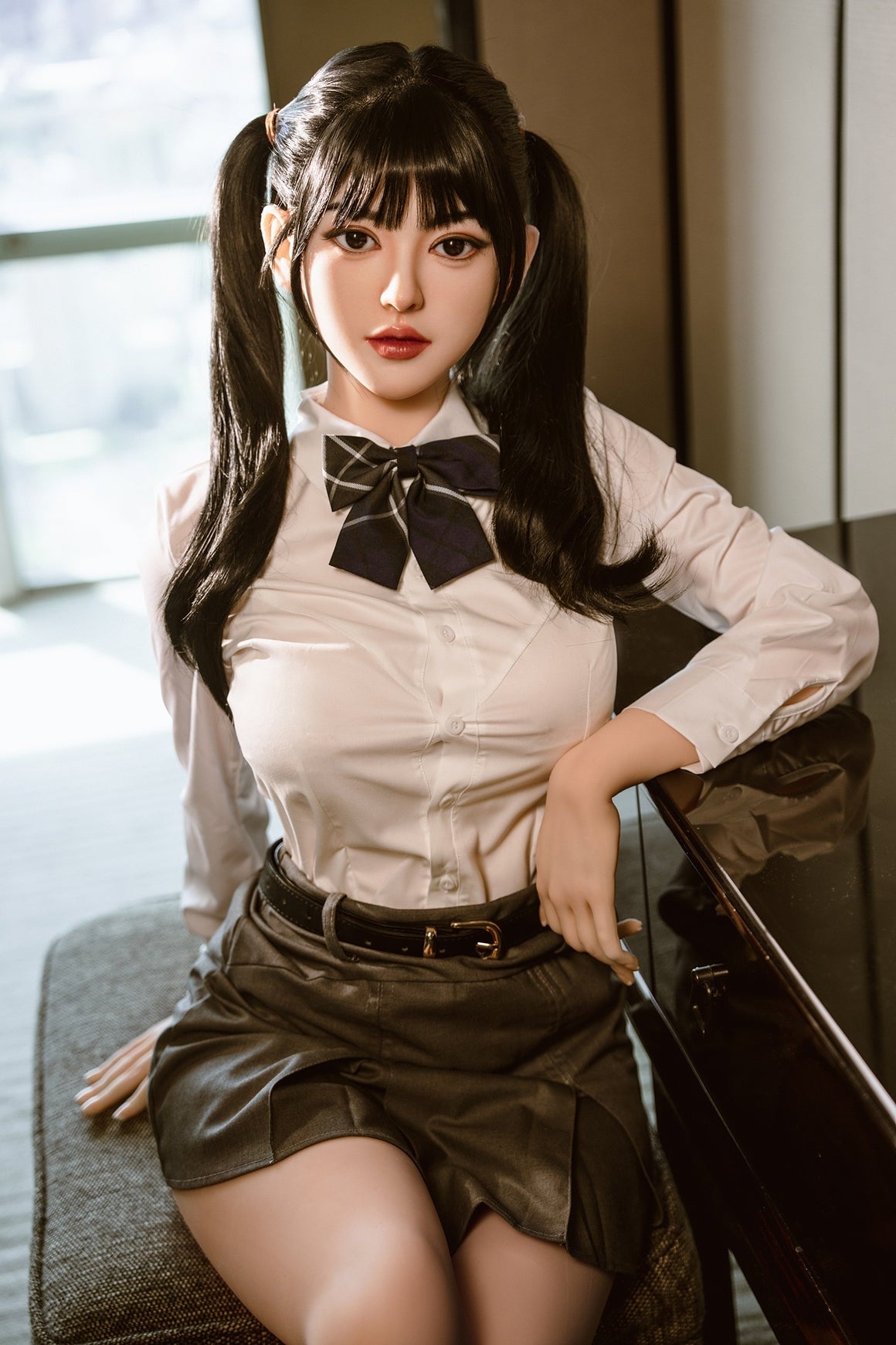 160cm/5ft3 C-cup Cute Silicone Head Sex Doll – #290 SY