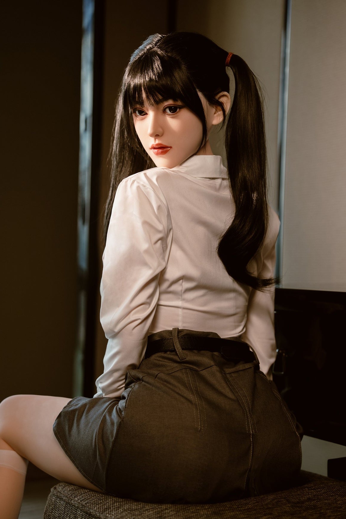 160cm/5ft3 C-cup Cute Silicone Head Sex Doll – #290 SY