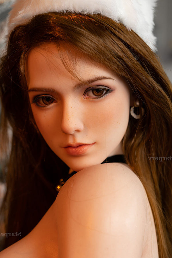 172cm/5ft8 F-cup Tall Big Boobs Silicone Head Sex Doll – Julie Starpery