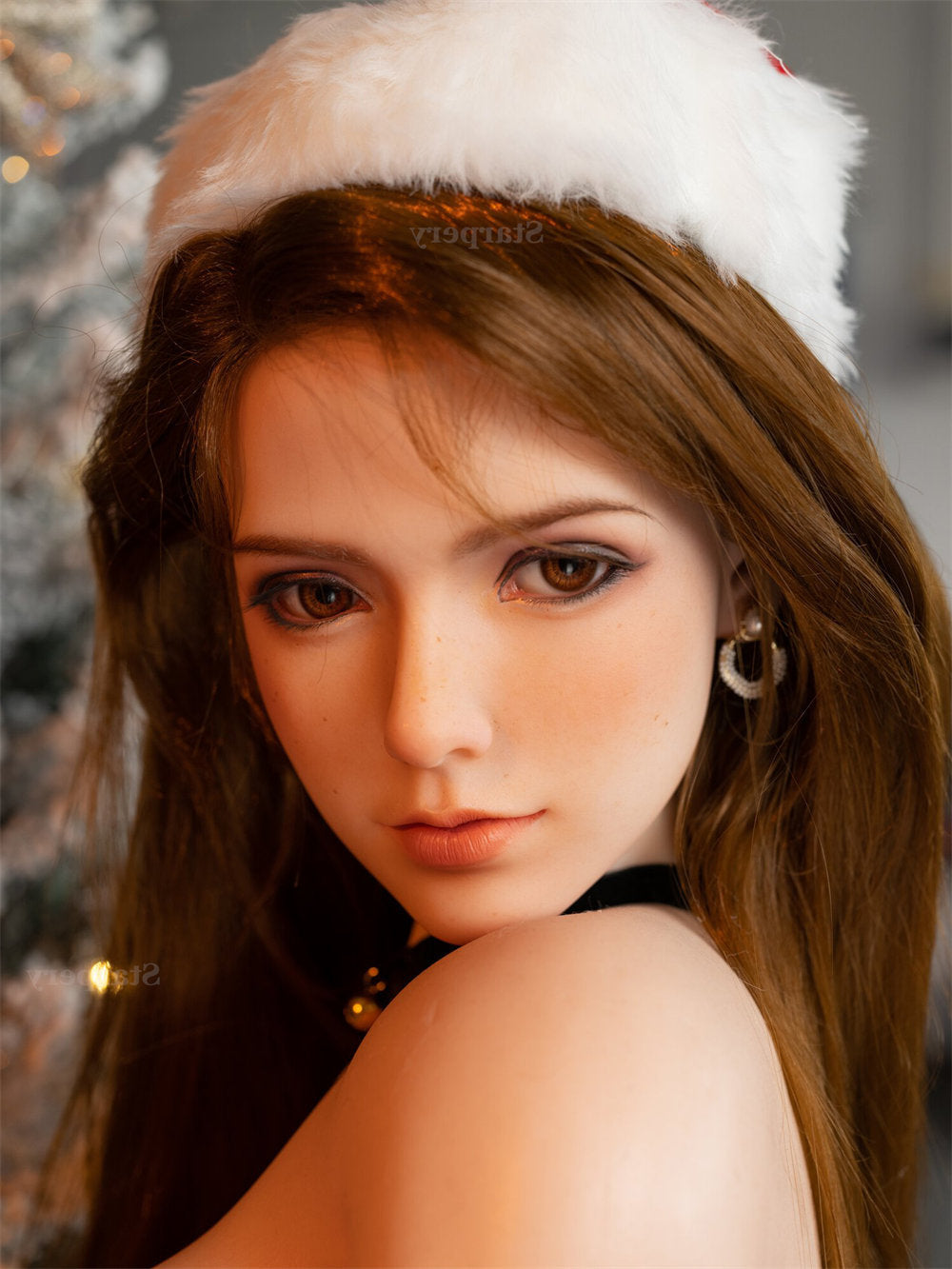 172cm/5ft8 F-cup Tall Big Boobs Silicone Head Sex Doll – Julie Starpery