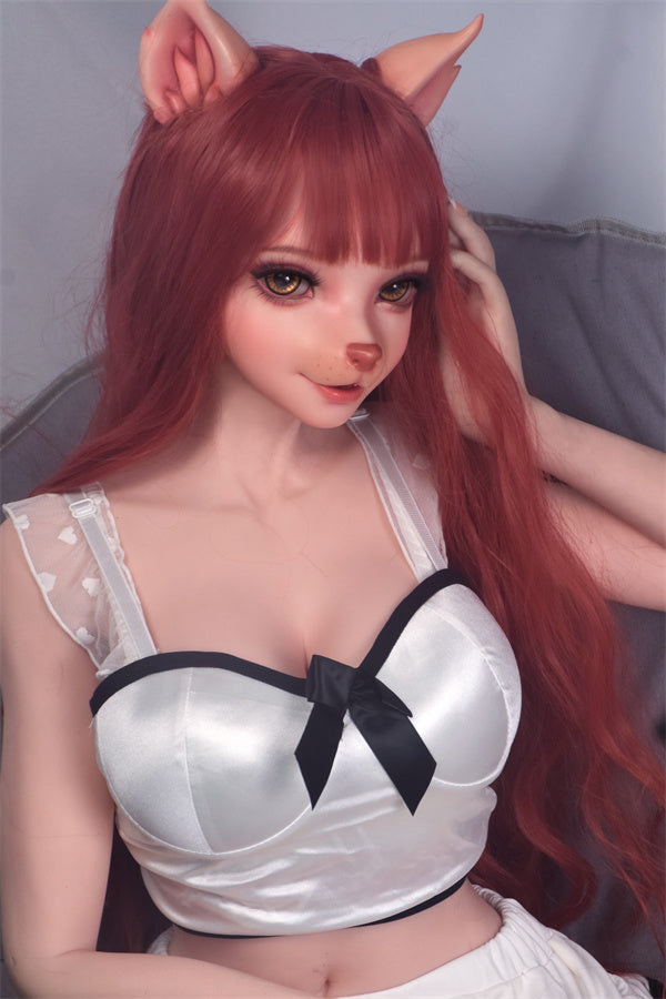 150cm/4ft11 Fox Anime Silicone Furry Hentai Sex Doll - Kateda Koharu ElsaBabe