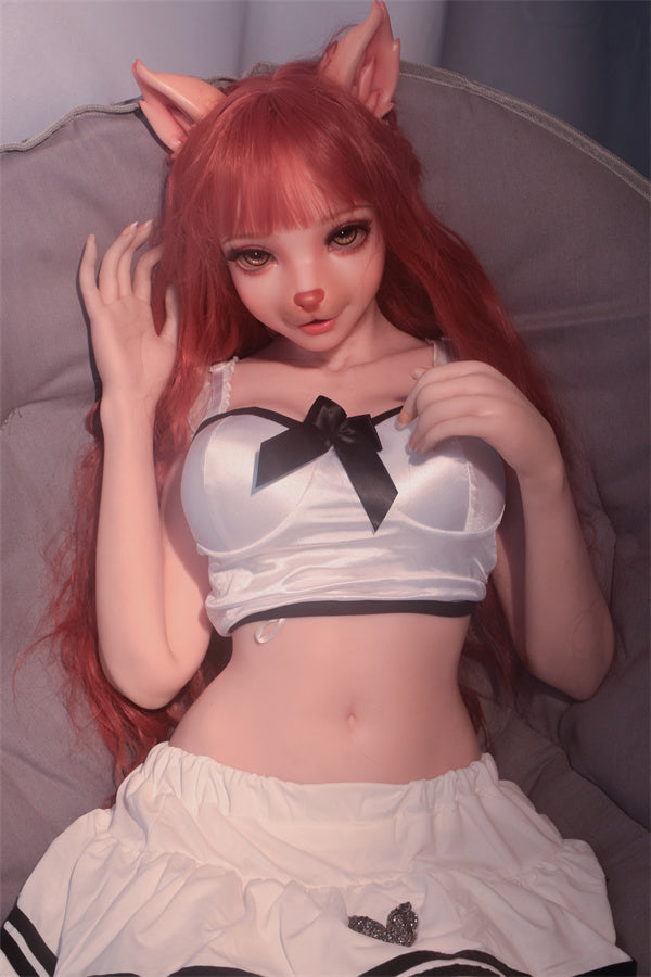 150cm/4ft11 Fox Anime Silicone Furry Hentai Sex Doll - Kateda Koharu ElsaBabe