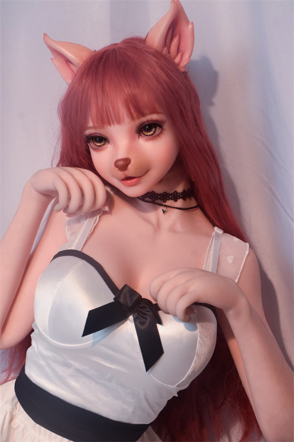 150cm/4ft11 Fox Anime Silicone Furry Hentai Sex Doll - Kateda Koharu ElsaBabe