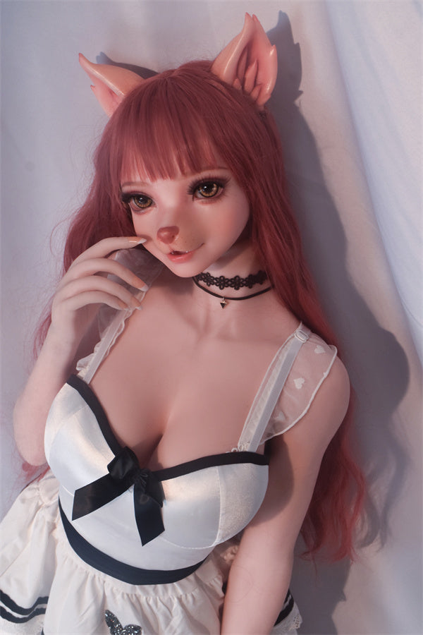 150cm/4ft11 Fox Anime Silicone Furry Hentai Sex Doll - Kateda Koharu ElsaBabe