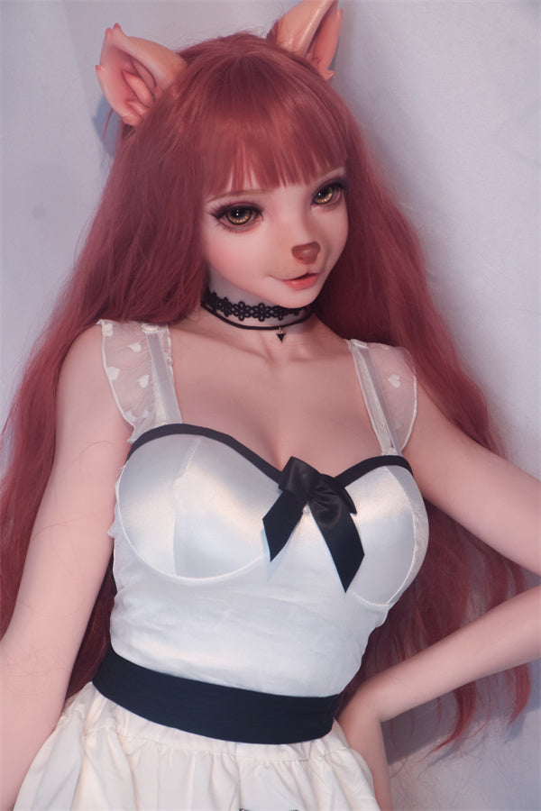 150cm/4ft11 Fox Anime Silicone Furry Hentai Sex Doll - Kateda Koharu ElsaBabe