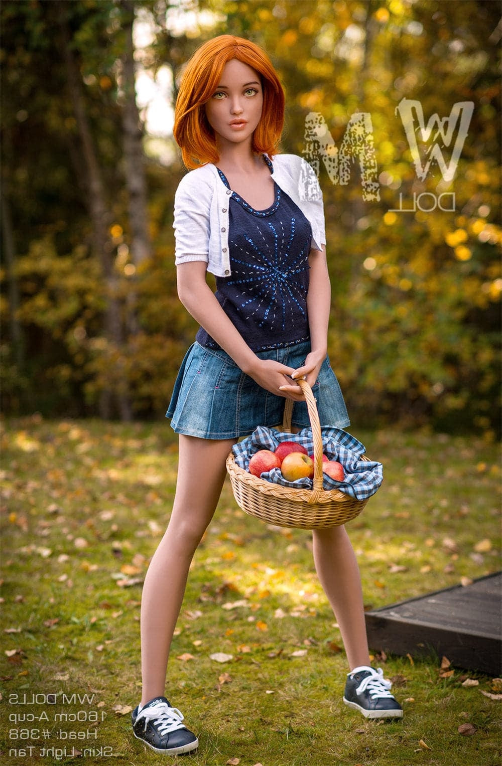 160cm/5ft3 A-Cup New Small Boobs TPE Sex Doll with #368 Head WM