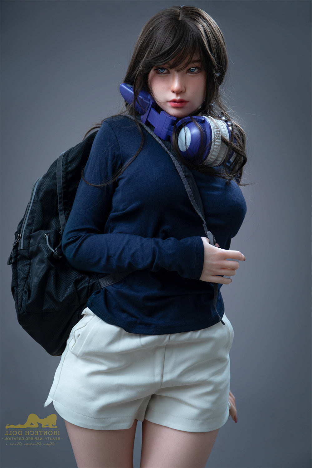 Us In Stock 166cm 5ft5 D Cup Japanese Bubble Butt Silicone Sex Doll S10 Misa - Torso Irontech