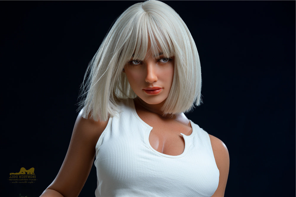164cm/5ft5 F-cup Big Tits Silicone Sex Doll - Luna S17 Irontech
