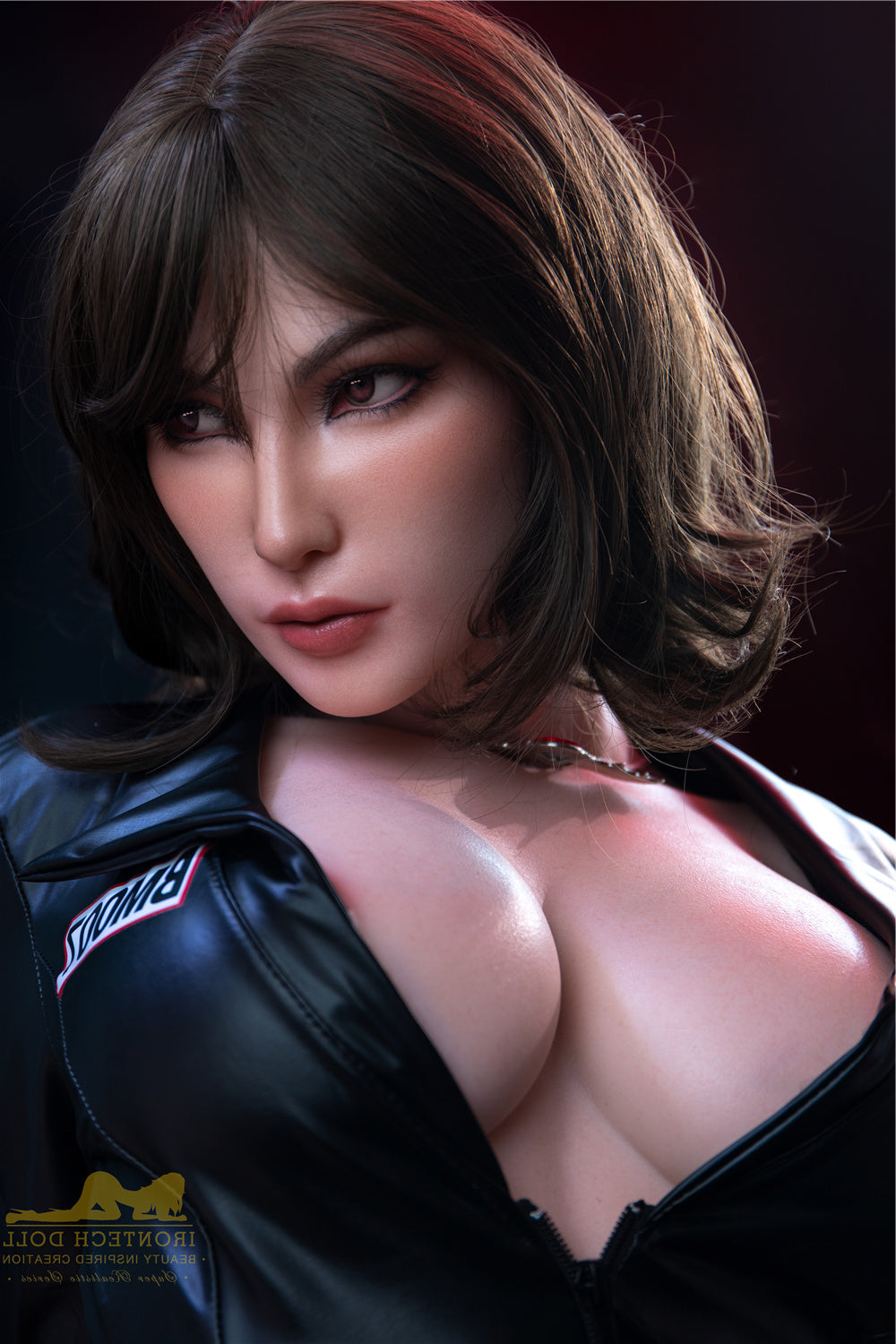 166cm/5ft5 D-cup European Bubble Butt Silicone Sex Doll - S23 Catlin Irontech