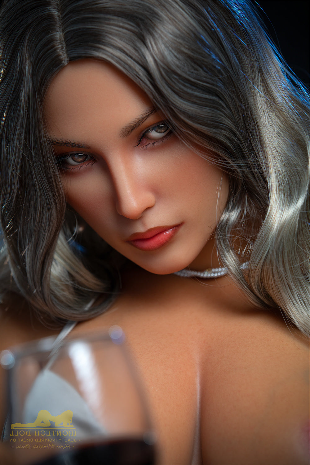 164cm/5ft5 Big Boobs F-cup Silicone Sex Doll - S23 Catlin Irontech