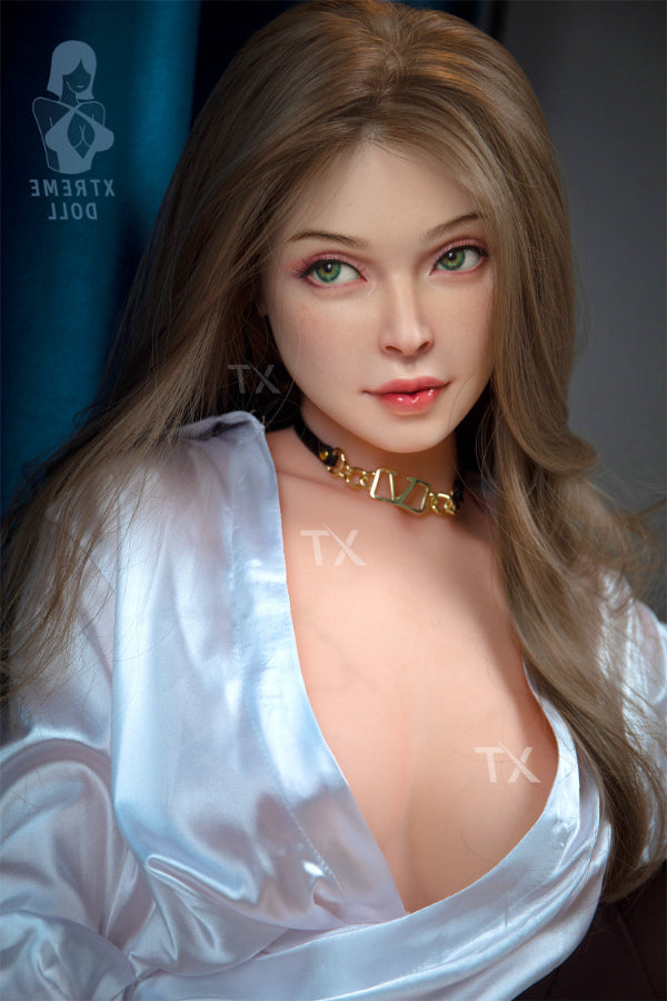 168cm/5ft6 C-cup Silicone Head Sex Doll - Jennifer XT