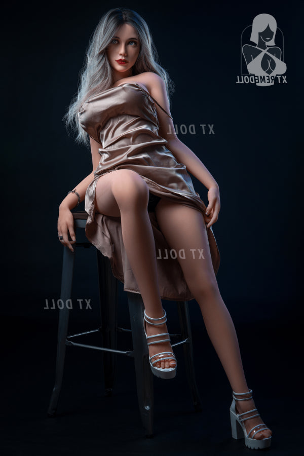 158cm/5ft2 F-cup Silicone Head Sex Doll - Mercat XT