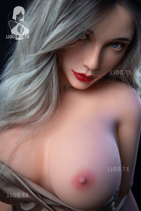 158cm/5ft2 F-cup Silicone Head Sex Doll - Mercat XT