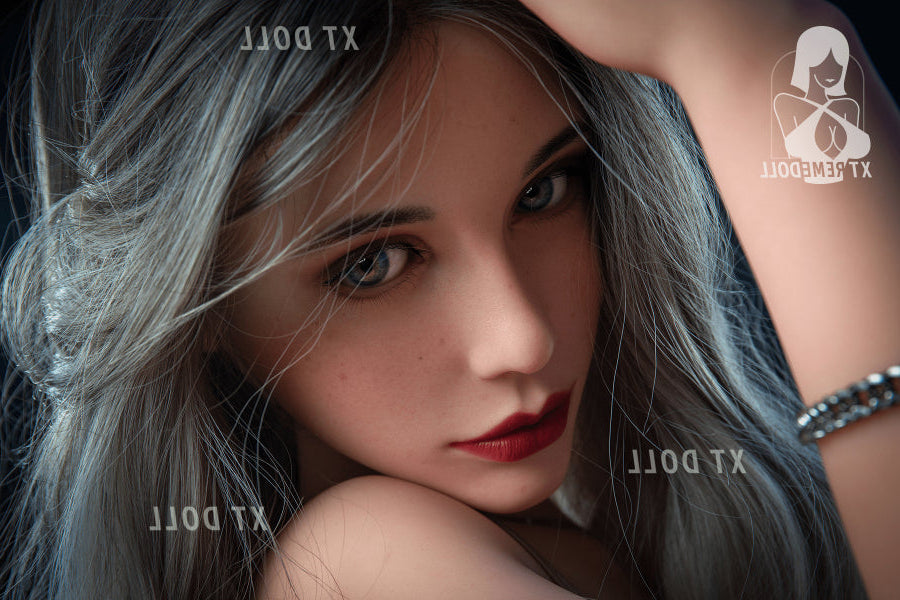 158cm/5ft2 F-cup Silicone Head Sex Doll - Mercat XT