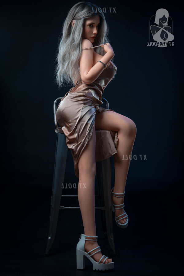 158cm/5ft2 F-cup Silicone Head Sex Doll - Mercat XT