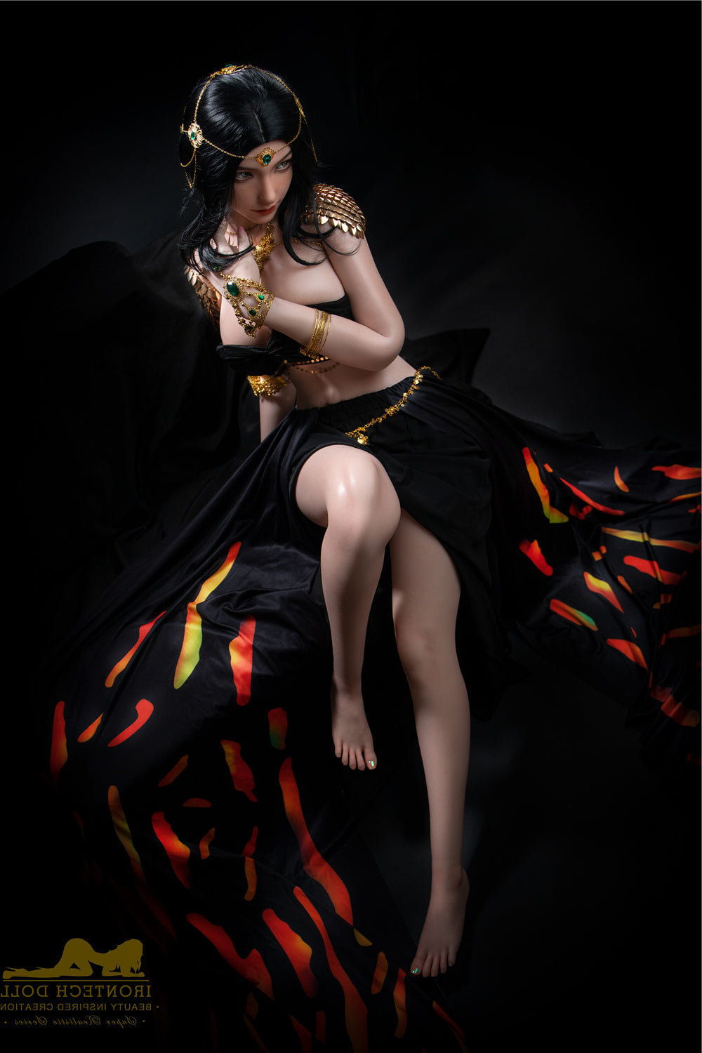 166cm/5ft5 D-cup Tall Bubble Butt Silicone Sex Doll - S32 Grace Irontech