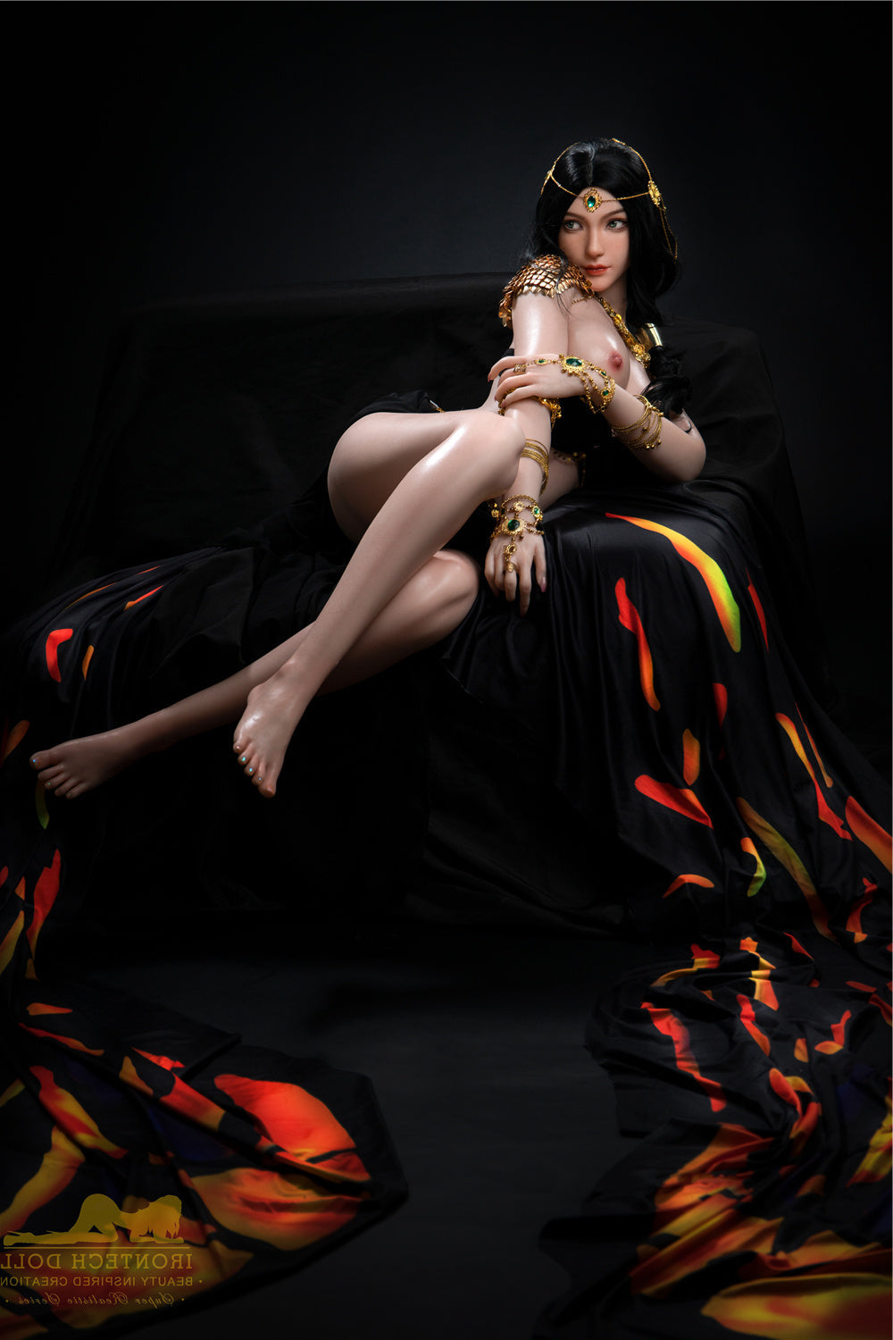 166cm/5ft5 D-cup Tall Bubble Butt Silicone Sex Doll - S32 Grace Irontech