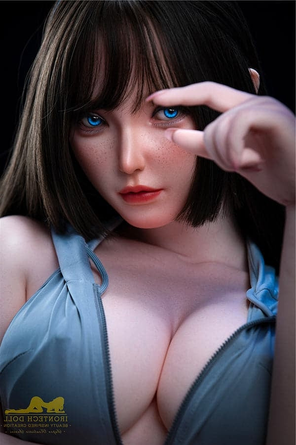 164cm/5ft5 F-Cup Big Breast Pretty Asian Busty Silicone Sex Doll - S16 Torso Irontech