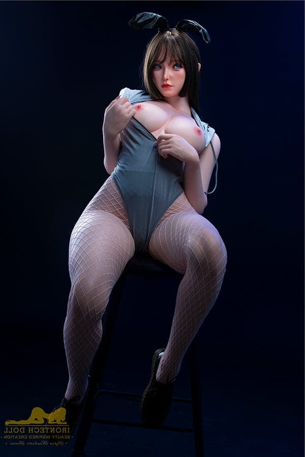 164cm/5ft5 F-Cup Big Breast Pretty Asian Busty Silicone Sex Doll - S16 Torso Irontech